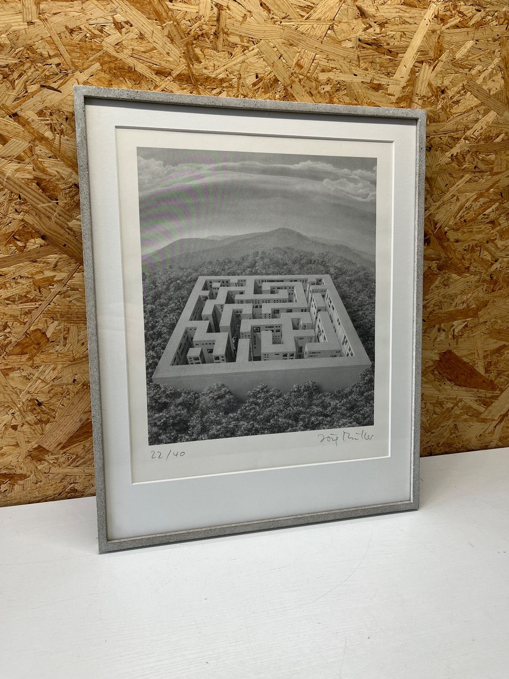 Grafica & Litografie: Das Labyrinth von Jörg Müller         (ID M401) – Usato da Gelterfingen venduto da art-and-more