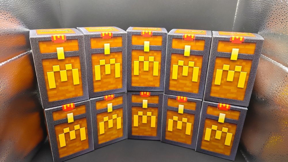 🍔⛏️ McDonald’s × Minecraft – Schatzkiste / Chest (Neu und ...