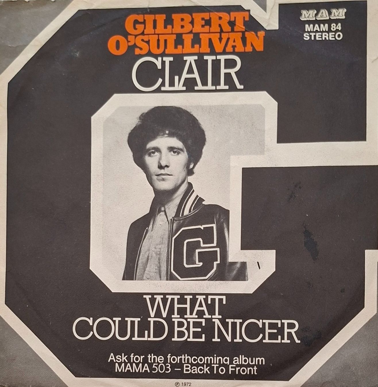 Vinyles: Vinyl-Single Gilbert O'Sullivan - Clair – D'occasion à Langenthal par Modo39