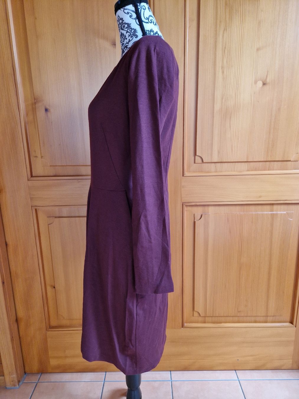 Kleider: Più & Più Kleid bordeaux 42 – Gebraucht aus Lichtensteig von Cocabana_16 1