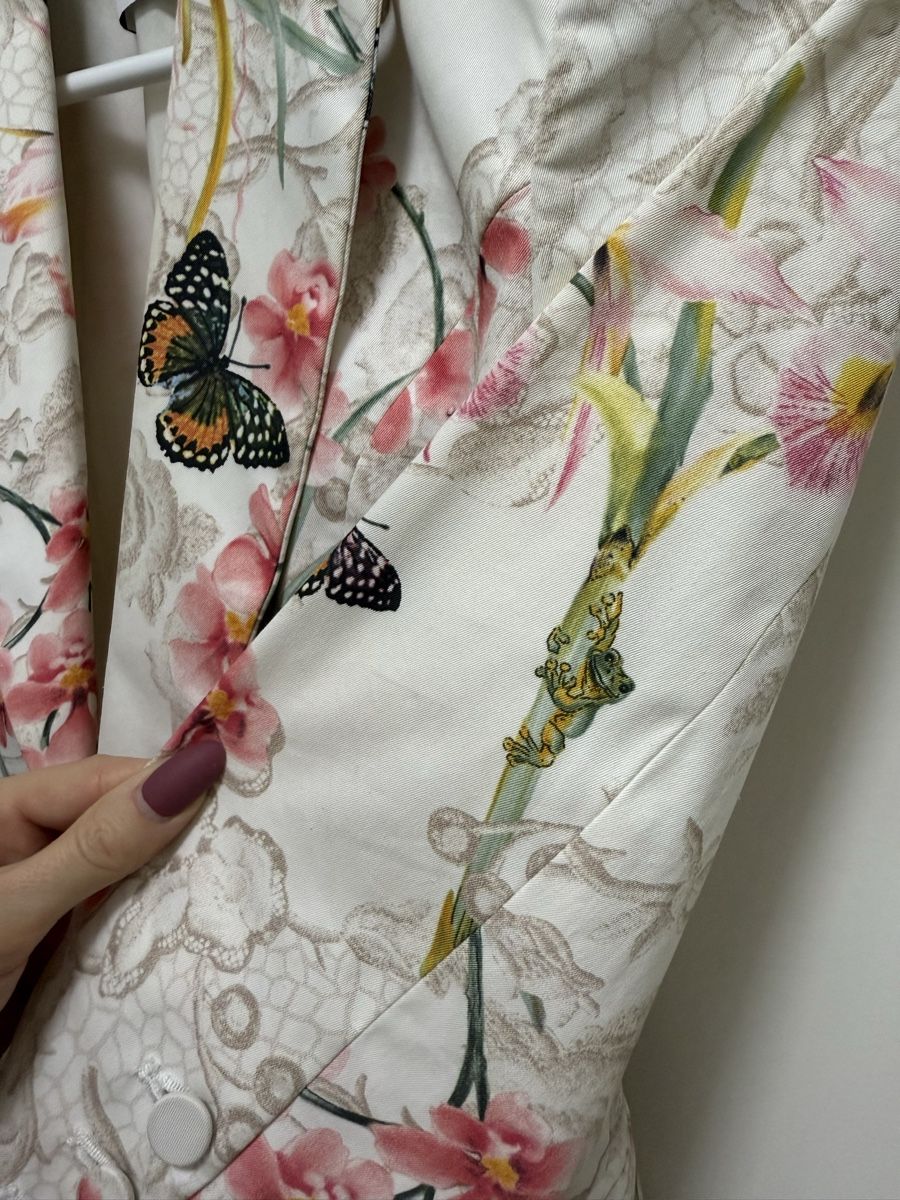 Anzüge & Kostüme: Floral Blazer FAVIO CASTELLANI – Gebraucht aus Zürich von dar_ch4051 7