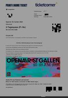 Openair St. Gallen 3-Tagespass