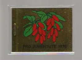 timbre Pro Juventute carnet No. 25