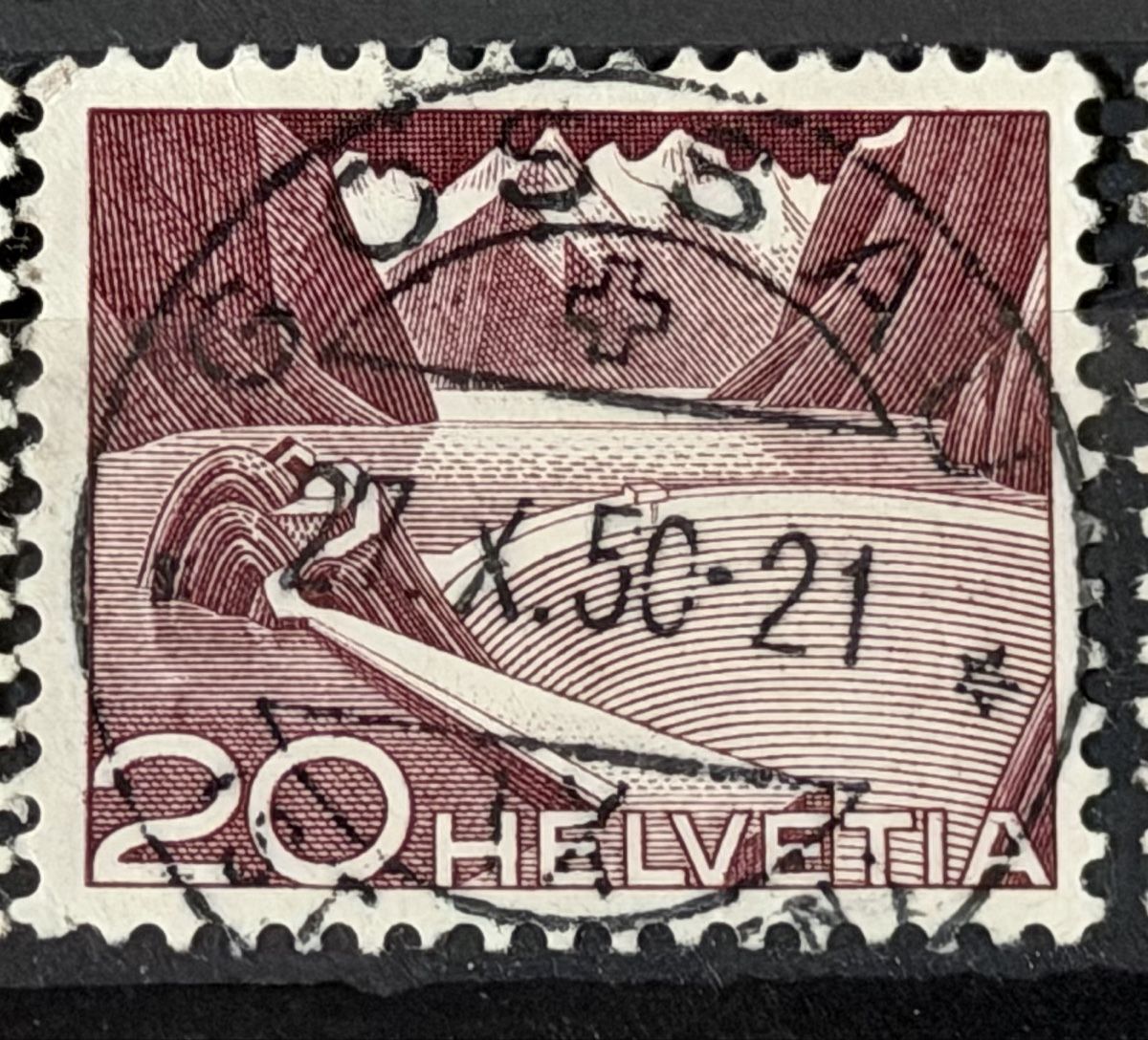 Alle Briefmarken: Timbres  - Suisse  – Gebraucht aus Petit-Lancy von Solcarm 3