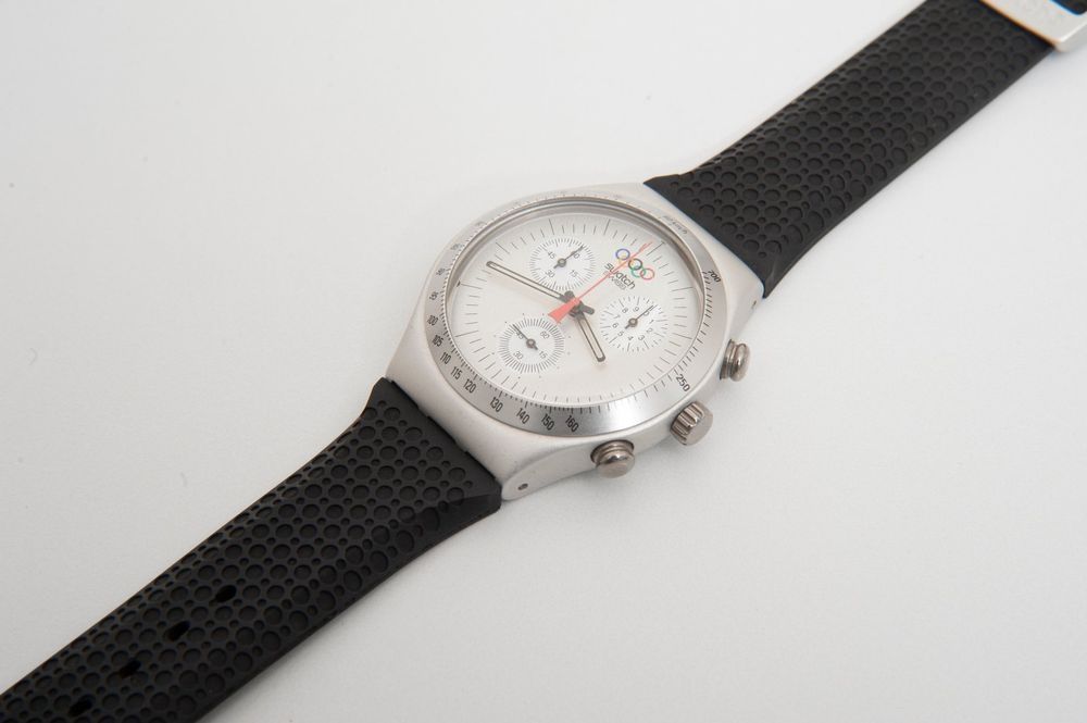 Swatch Orologi: Swatch Irony Time Cut olympique – Nuovo (secondo la descrizione) da Pringy venduto da Toyotafj 1