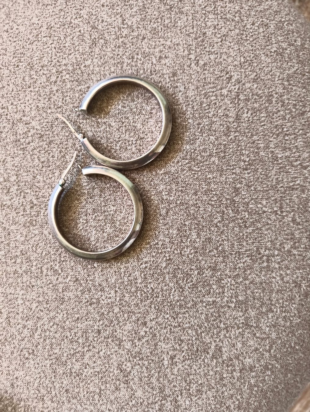 Orecchini pendenti & Orecchini a lobo: Créoles en argent – Usato da Monthey venduto da maf_6mxz