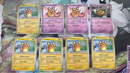 Pokémon Karte Dedenne Set 8 Stück Neu 🇩🇪7 und 1🇯🇵🙀