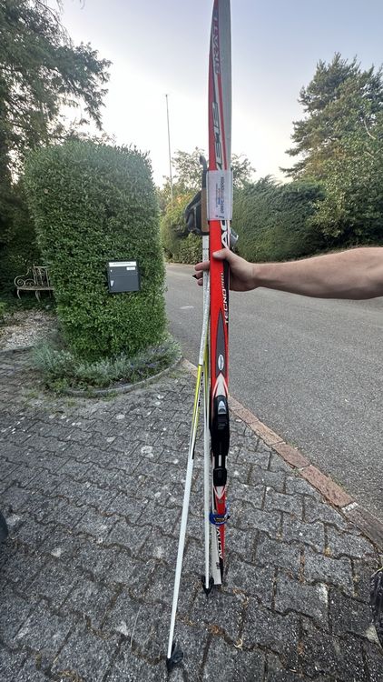 Sci: Occasion Langlauf Ski-Set von Tecno Pro, inklusive Stöcke 🎿 – Usato da Wohlen AG venduto da beliaj