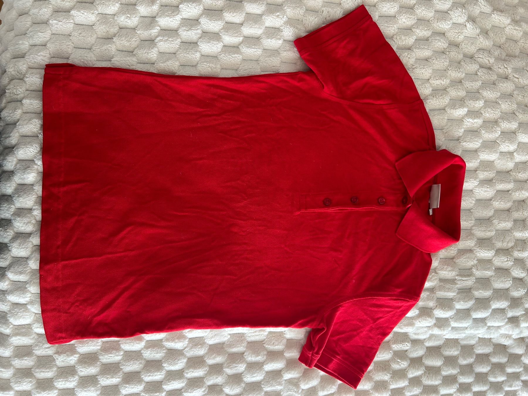 T-Shirts: Rotes Hakro Tshirt - Grösse M – Neu (gemäss Beschreibung) aus Zürich von kia_x2qf