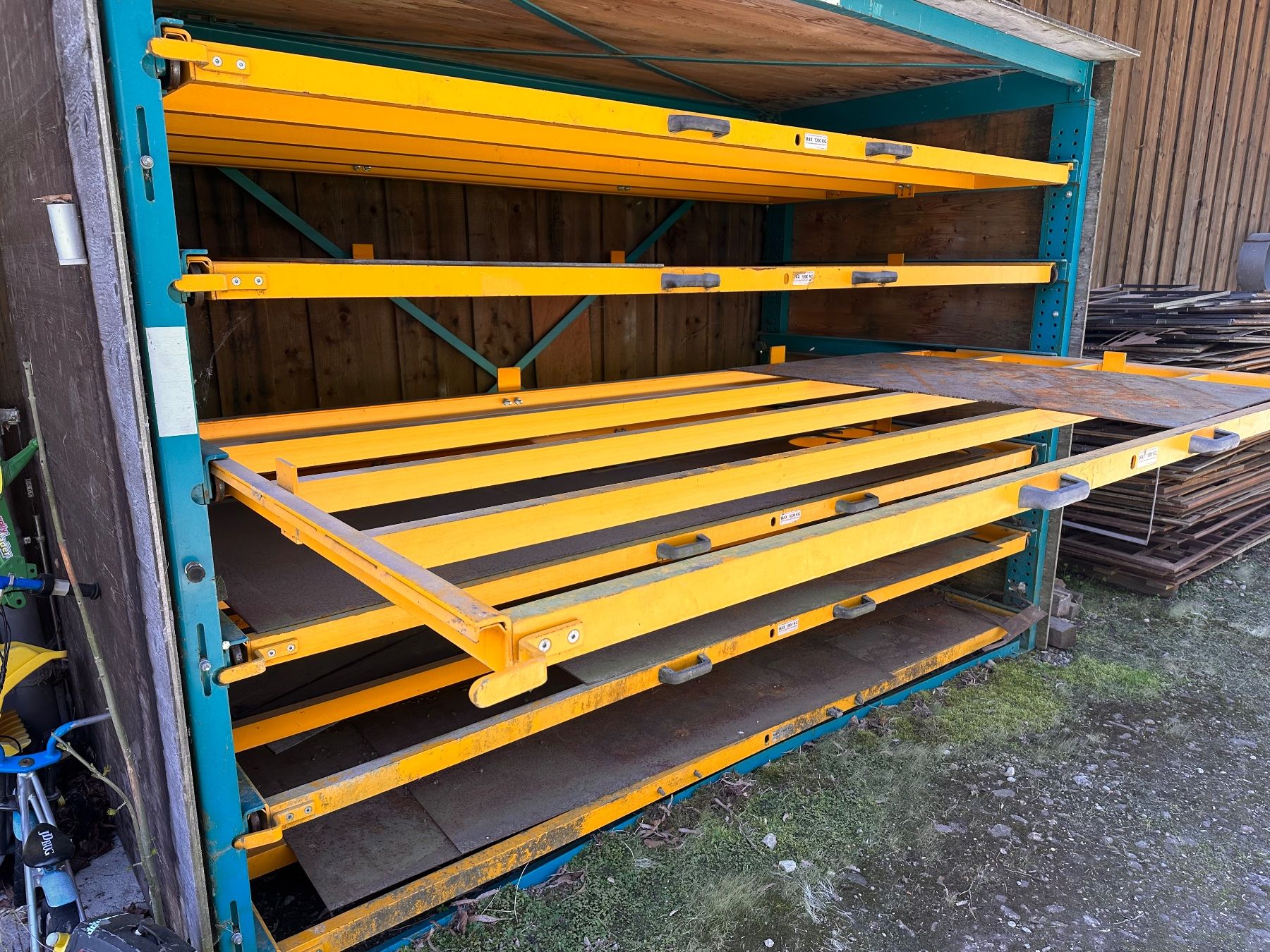 Scaffali: Blechlagerregal – Usato da Dreien venduto da boedmelicity 2