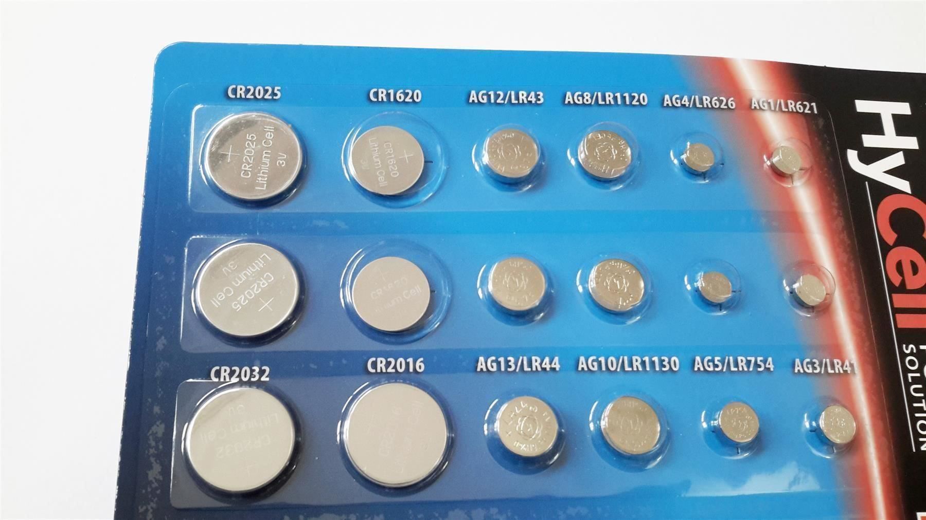 Akkus & Batterien: Knopfzelle Set, 24 St, 1.5+3V, Li+Alkali – Neu und originalverpackt aus St. Gallen von cointec 5
