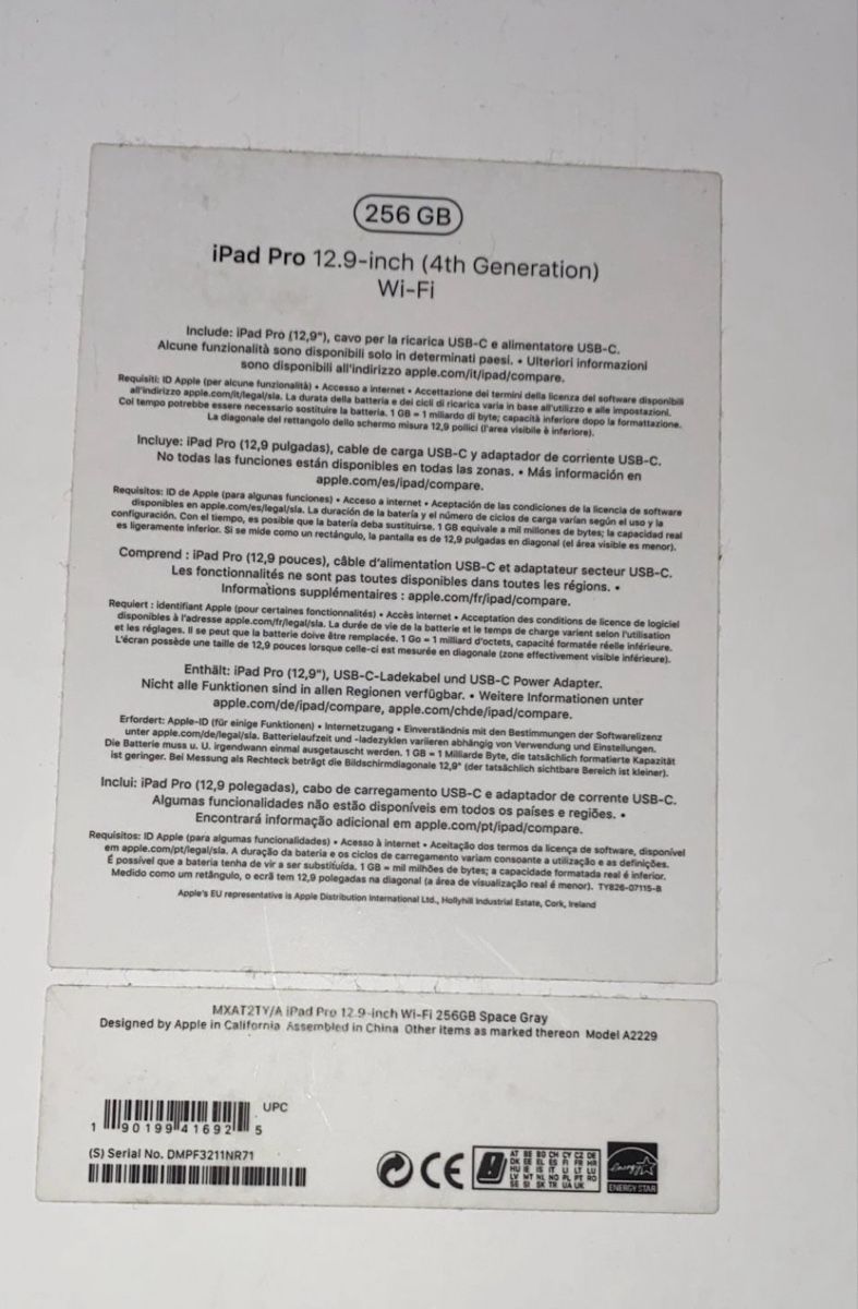 Apple Tablettes PC: iPad Pro 12.9 / 256GB / avec Apple Pencil Pro – D'occasion à Corsier-sur-Vevey par dav_z7bl 2