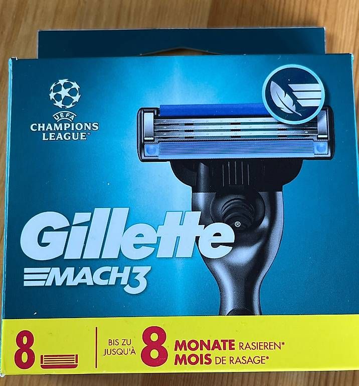 Gillette Rasoi & Lamette da barba: Gillette mach3 3 Rasierklingen – Usato da Zürich venduto da nisone