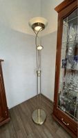 Elegante Stehlampe mit Deckenfluter und Leselampe – H 185 cm