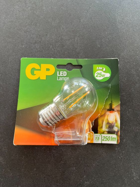 GP LEDGlühbirne. 450lm, 2700K, LED filament Kaufen auf Ricardo
