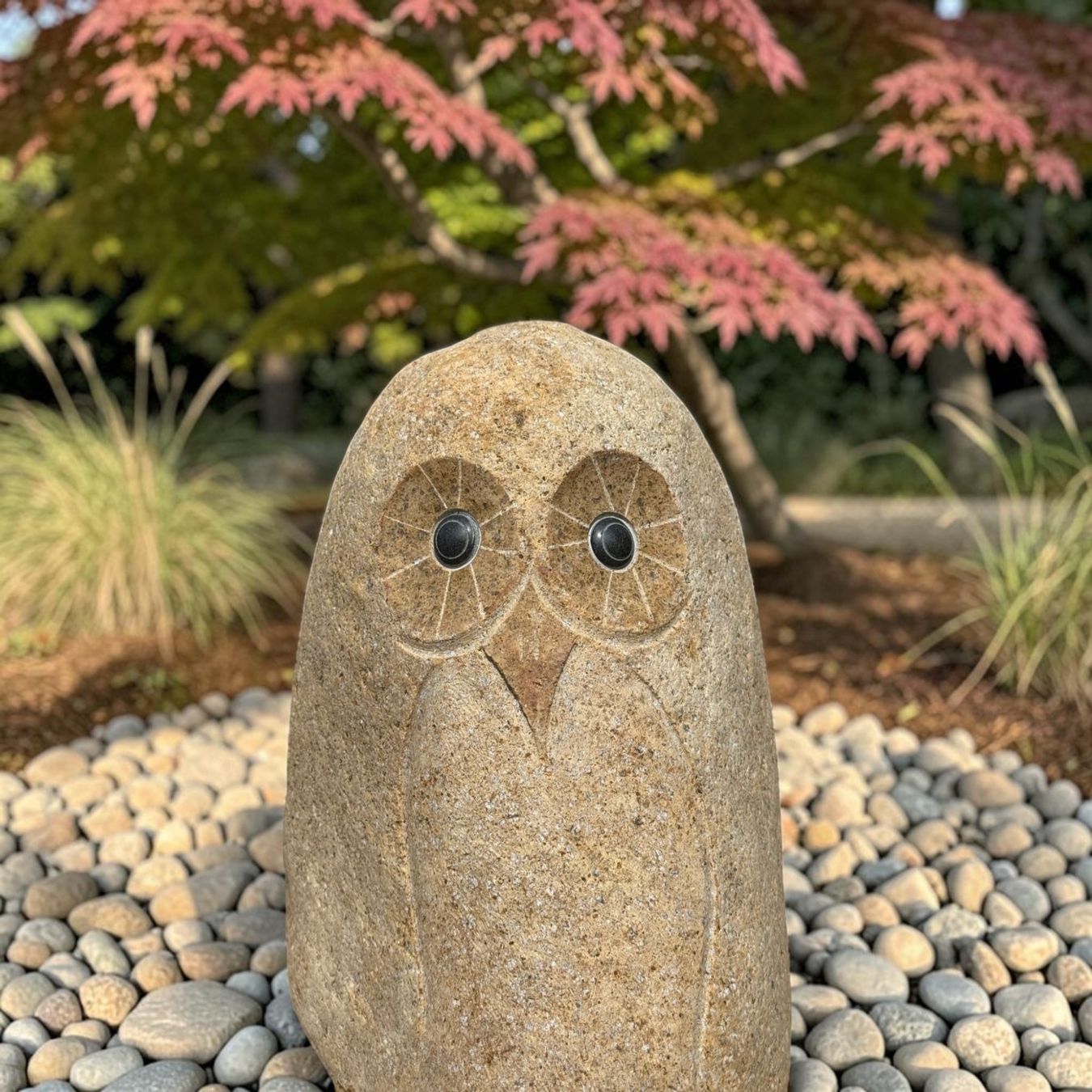 Skulpturen & Statuen: Naturstein Eule Steinfigur Gartenfigur Krafttier Skulptur – Gebraucht aus Hilpoltstein von TOMTAO88 1