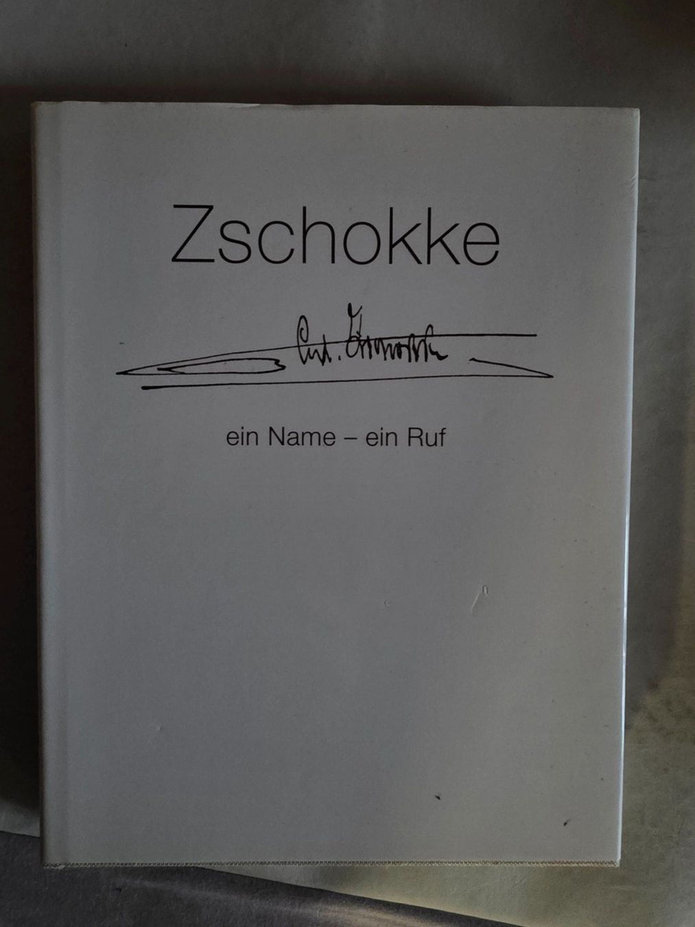 Libri: Zschokke - ein Name - ein Ruf - 2006 - neuwertig – Usato da Walterswil BE venduto da Lonitti