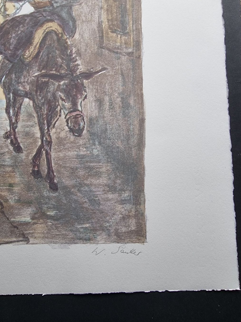 Grafiken & Lithographien: WALTER SAUTTER LITHOGRAPHIE SIGNIERT NUMMERIERT – Gebraucht aus Gersau von kunst-online 3