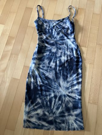 Bershka Sommer Kleid,Tie-Dye Optik, Gr. M - Neuwertig