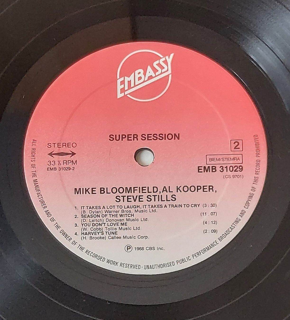 Dischi in vinile: LP - MIKE BLOOMFIELD, AL KOOPER, STEPHEN STILLS – Usato da Steckborn venduto da Quo7 2