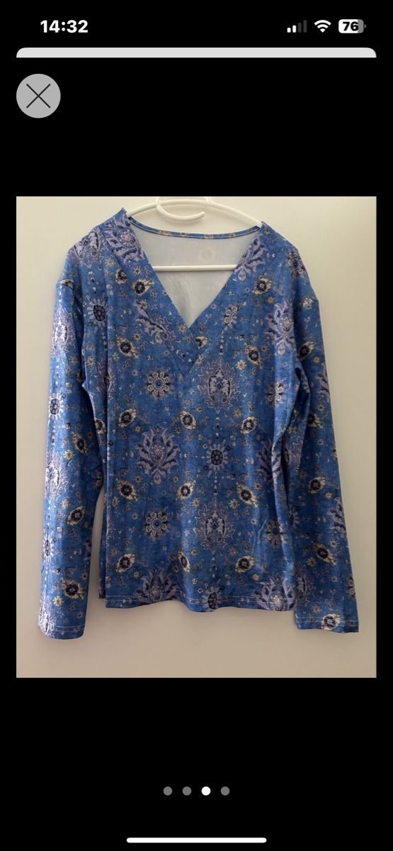 T-Shirts: 5 Damen Langarmshirts Gr. M bunt gemustert – Gebraucht aus Wädenswil von Giez33 1