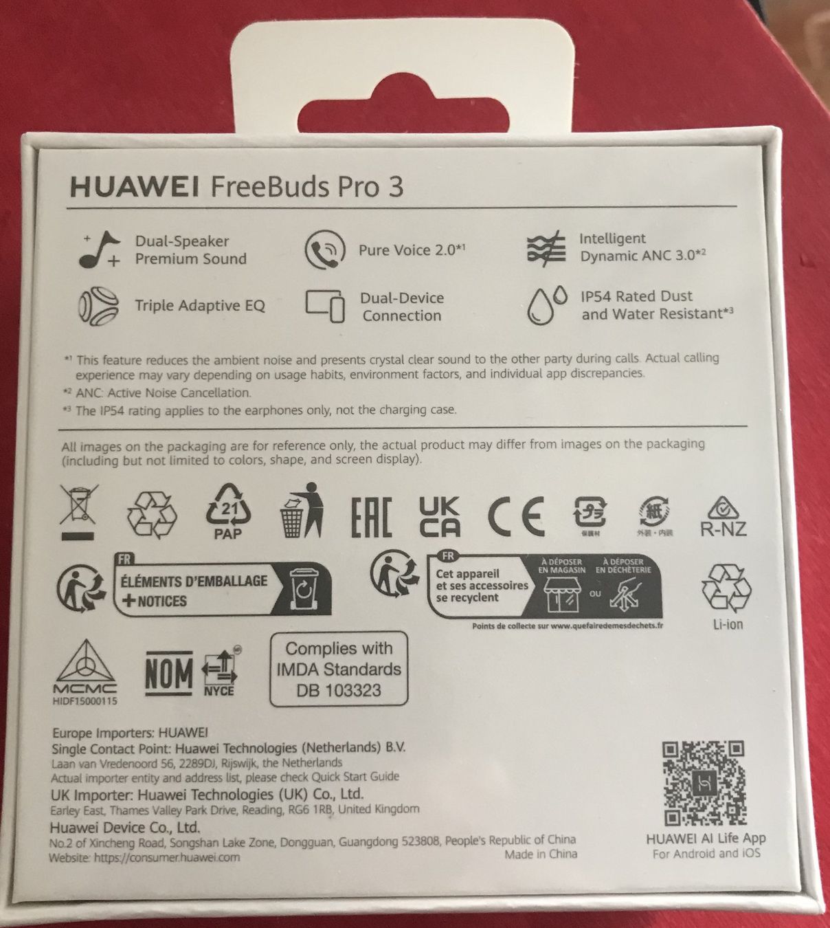 Cuffie: HUAWEI FreeBuds Pro 3 – Nuovo e nell'imballaggio originale da Cully venduto da Forninho 2
