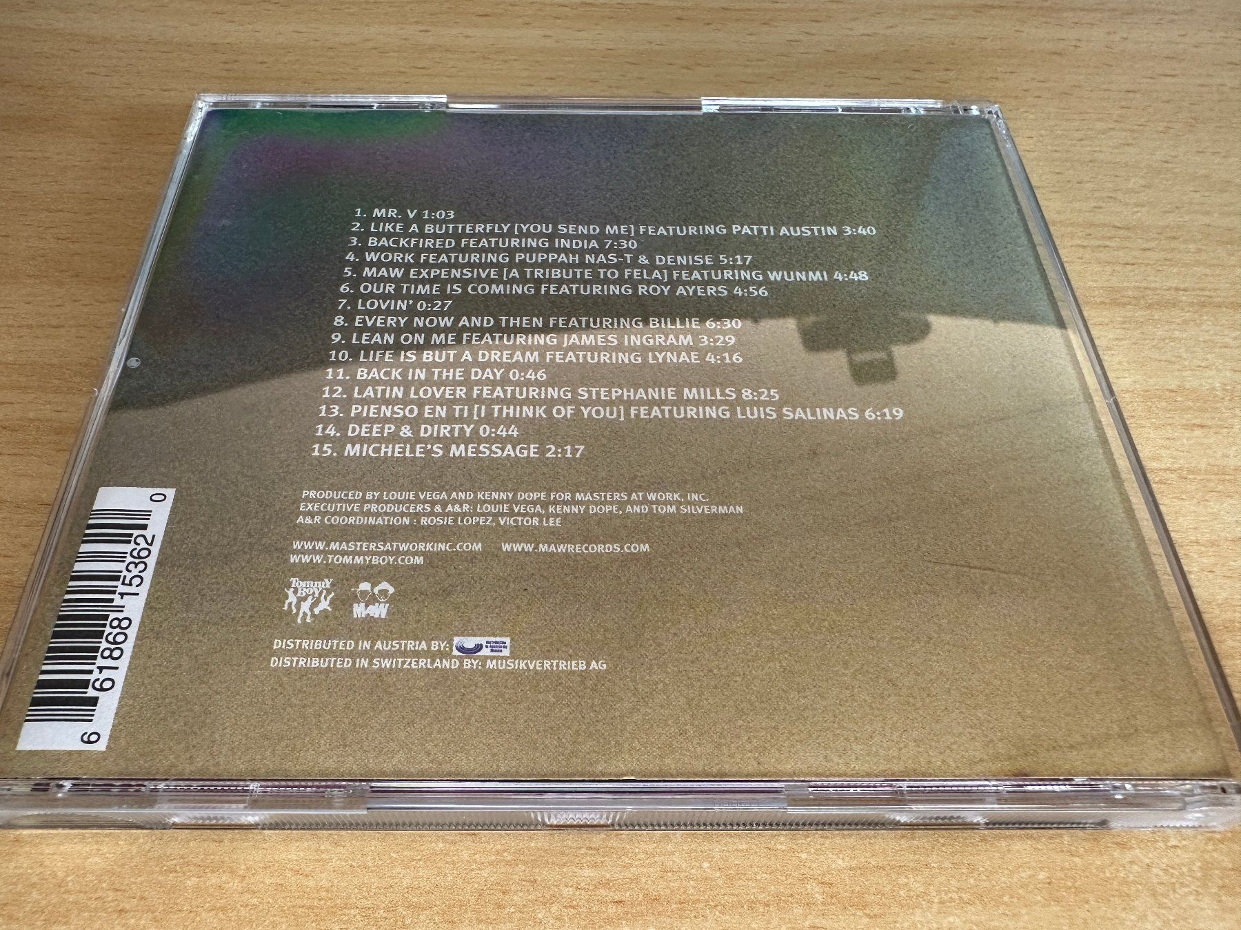 CD: Masters At Work – Our Time Is Coming – Usato da Rikon im Tösstal venduto da Alpenmutz 1