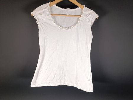 RELISH FAME COLLECTION T-shirt blanc taille S