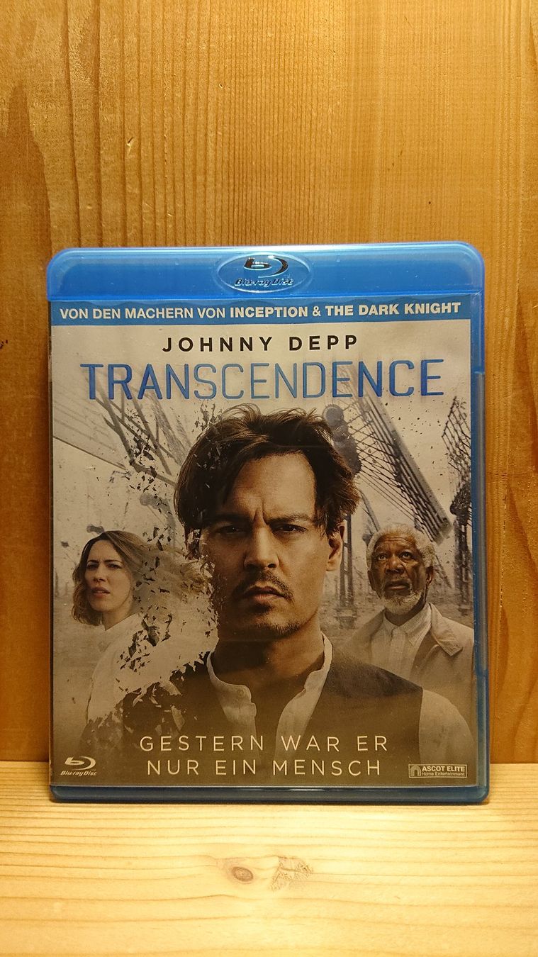 Alle DVDs: TRANSCENDENCE Blu-Ray mit Johnny Depp – Gebraucht aus Wilderswil von Exebub
