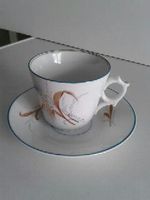 antike Tasse m. Teller