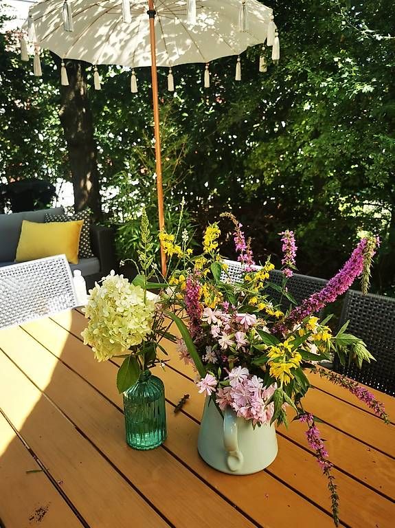 Tables: Gartentisch und 6 Stühle – D'occasion à Arbon par Sunna1 1