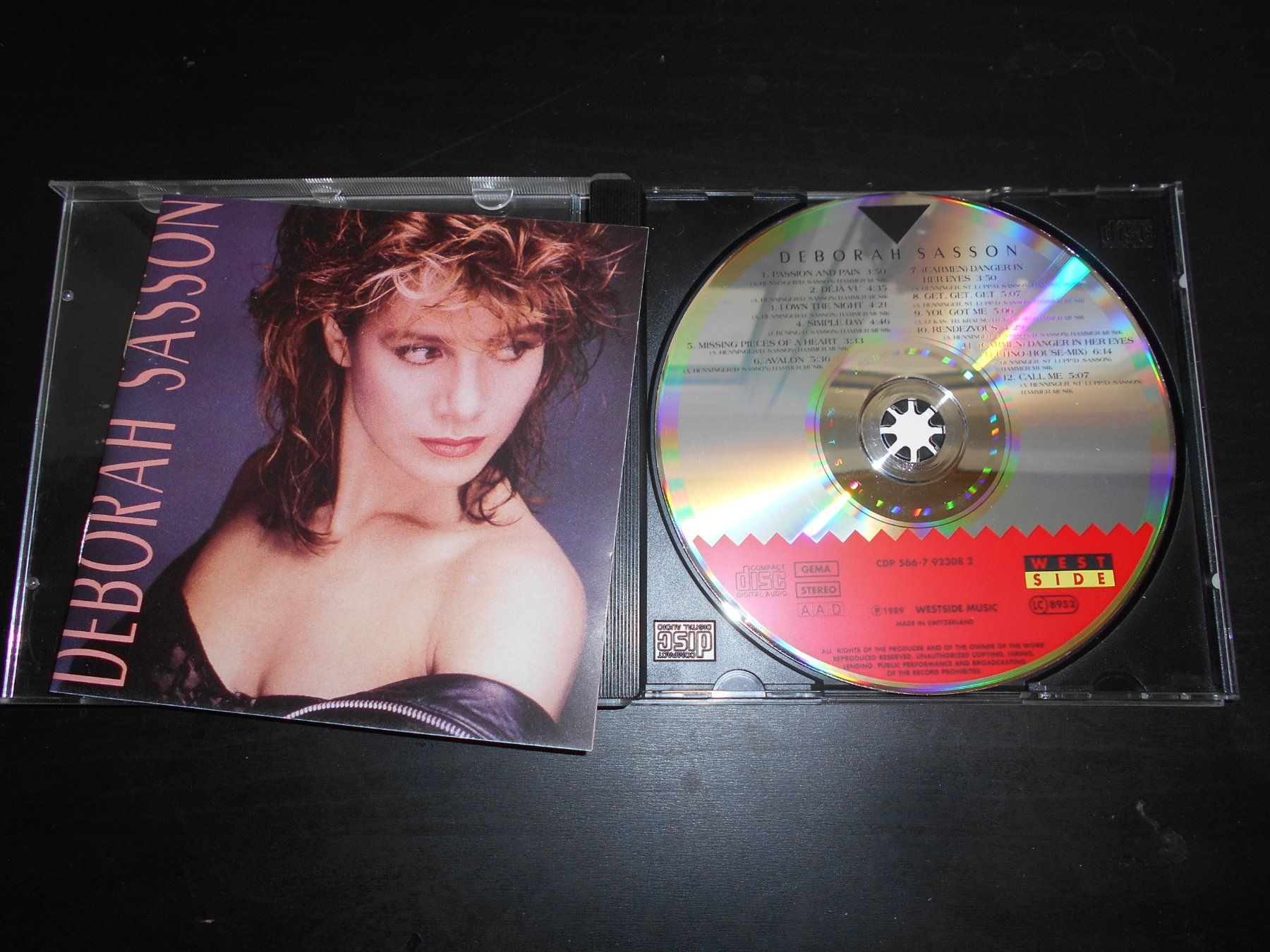 CD: Deborah Sasson – Deborah Sasson / 1989 – Usato da Aarberg venduto da witchhunter01