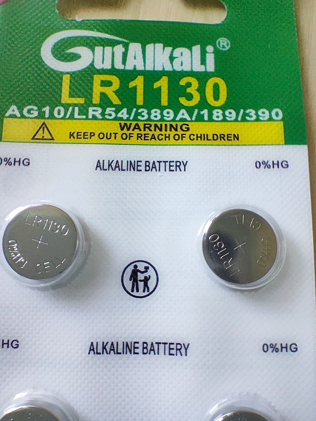 Caricatori & Batterie: Batterien LR1130/AG10/LR 54 – Nuovo e nell'imballaggio originale da Unterägeri venduto da Meikelbein