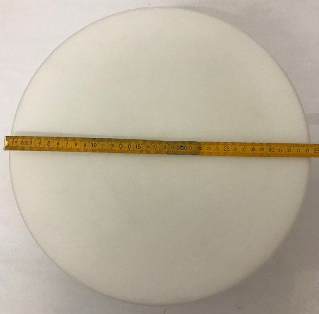 Lampadari & plafoniere: grosse runde Decken- oder Wandlampe aus Glas – Usato da Zürich venduto da gigimai67 3