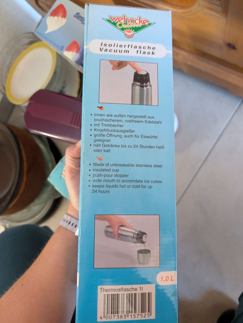 Borracce & Thermos: Thermosflasche NEU  – Nuovo e nell'imballaggio originale da Bern venduto da berneroberlaenderin 2
