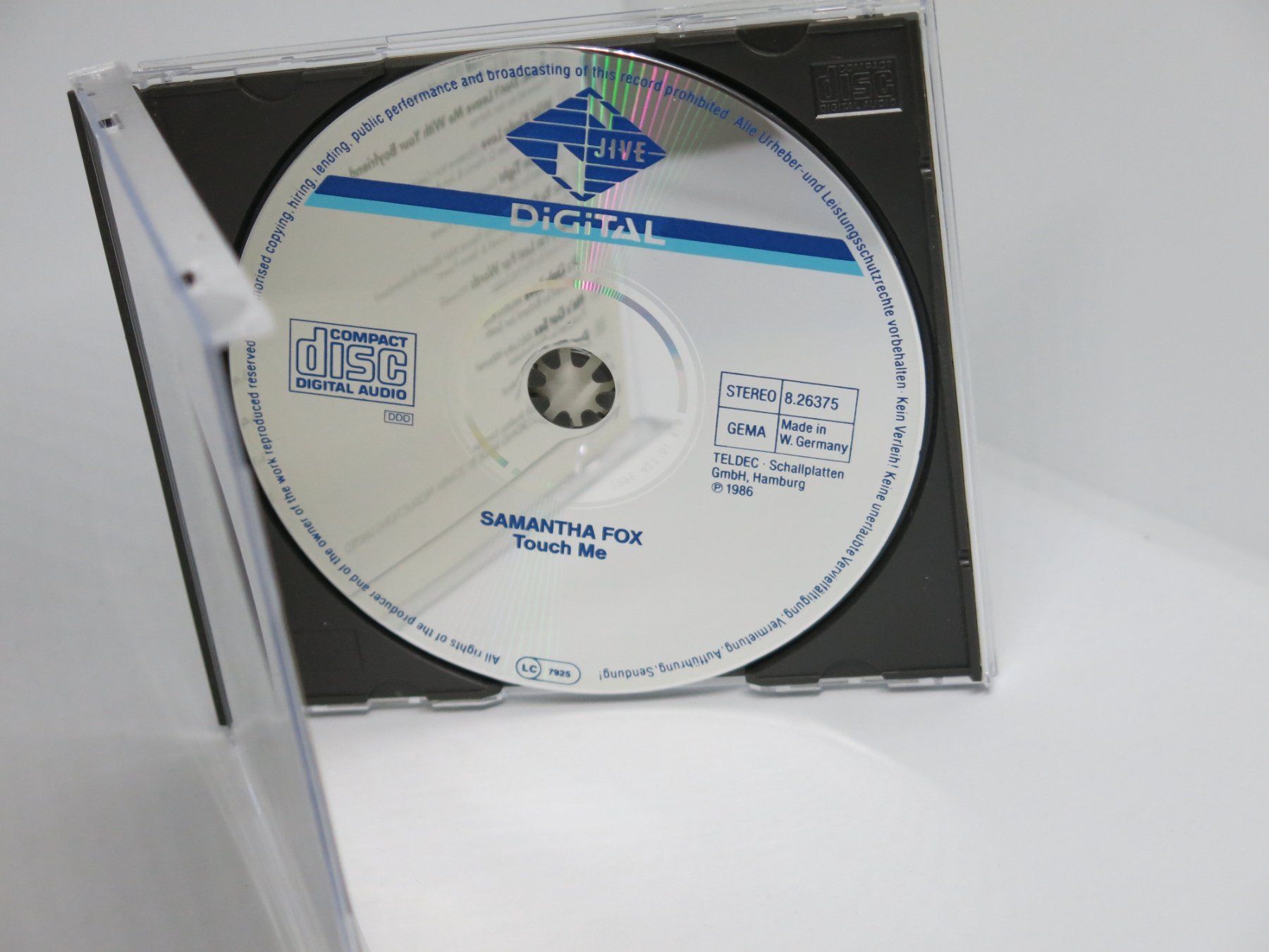 CDs: CD: Samantha Fox - Touch Me – Gebraucht aus Ernetschwil von  4