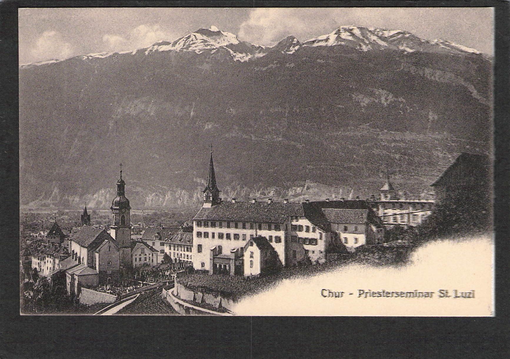 Cartoline postali: -Chur- Priesterseminar St. Luzi – Usato da Reichenburg venduto da Pipo-67