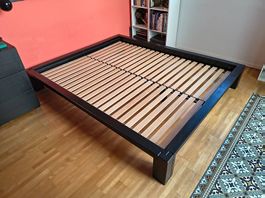FUTONBETT MASSIV HOLZ 160x200cm