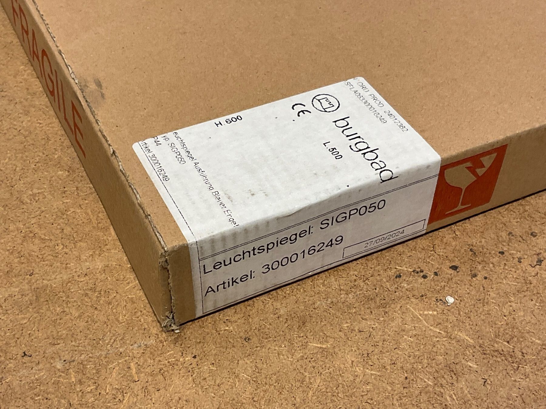 Mobili per bagno: 081Burgbad Badmöbel, Holzoptik hell/weiss, 63cm – Nuovo (secondo la descrizione) da Derendingen venduto da Meisterstuecke 5