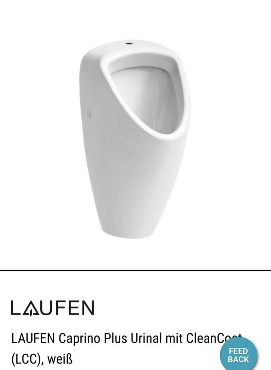 Laufen WC: Laufen urinal neu – Nuovo (secondo la descrizione) da sargans venduto da arbon-