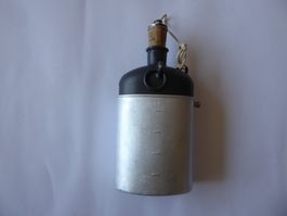 Schweizer Armee, Militär Alu Feldflasche, 1939, 2 x ca. 0,5l