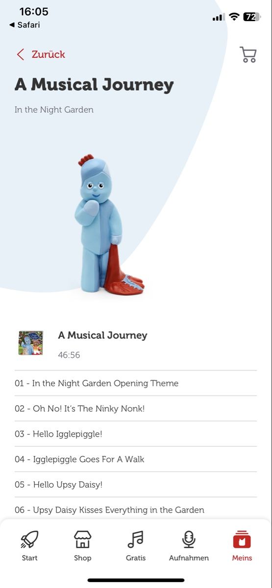 Tonies Statuette: Igglepiggle In the Night Garden Tonie – Usato da Steinen venduto da LaBelle16 2