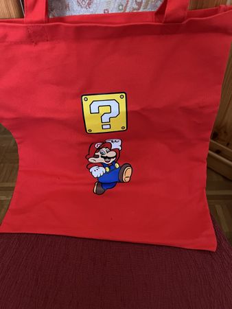 Neue Nintendo Jutentasche Rot