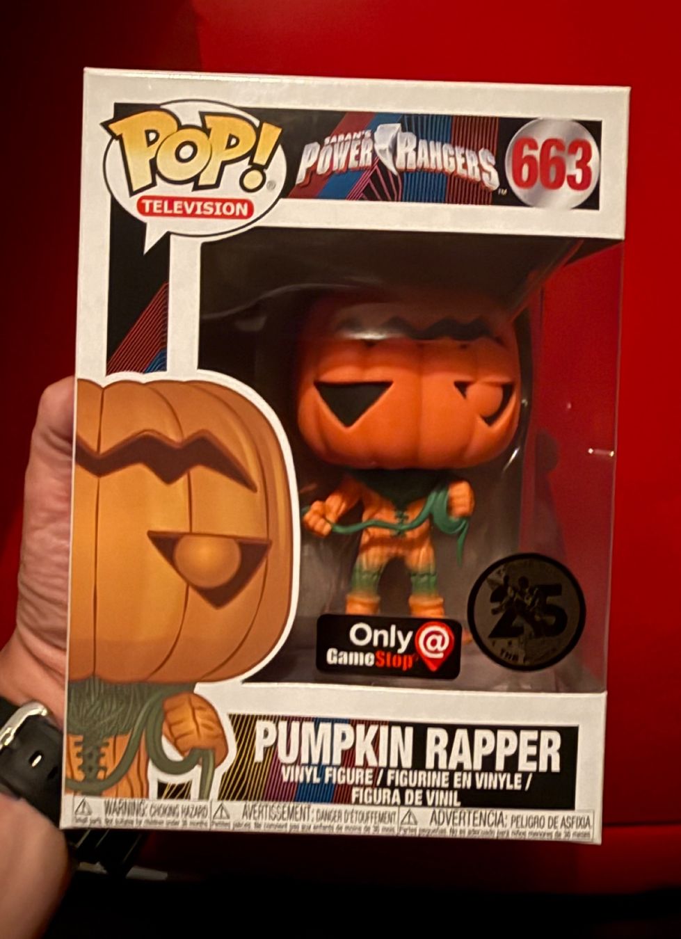 Funko Statuette: Funko Pop! Power Rangers - Pumpkin Rapper – Nuovo e nell'imballaggio originale da Moudon venduto da LeCollectionneur