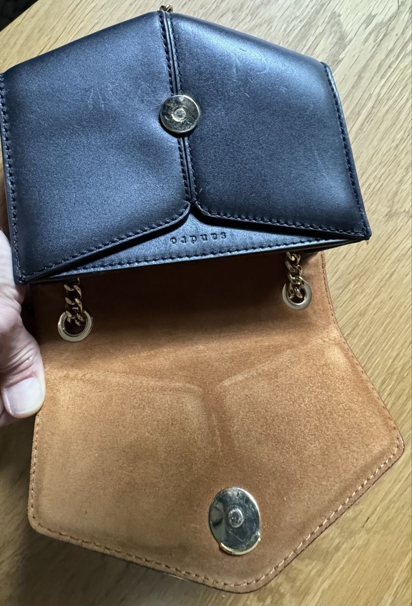 Borse da donna: Sac Sandro noir, chaîne dorée – Nuovo (secondo la descrizione) da Genève venduto da inf_2ggr 2