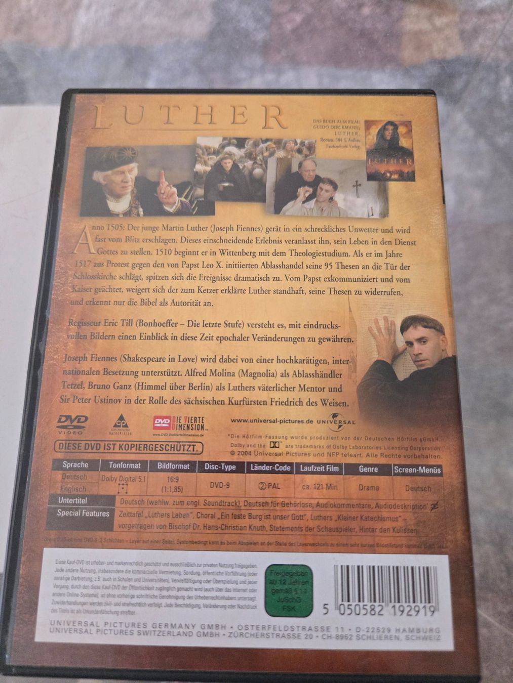 Tutti i DVDs: Luther DVD – Usato da Bussigny venduto da Kfdlt 1