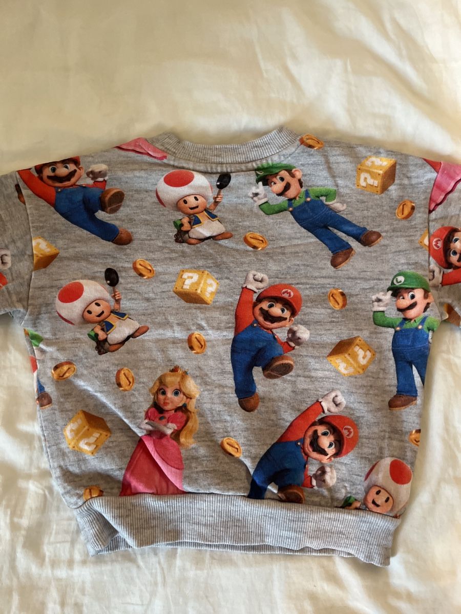 H&M Maglioni & Felpe: Super Mario Sweatshirt, Gr. 98/104 – Usato da Kaisten venduto da saleforfun 3