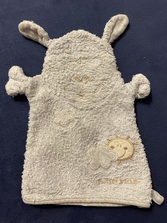 Waschhandschuh Hase!