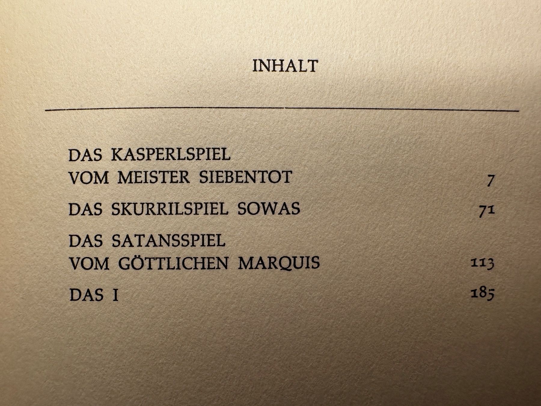 Libri: Albert Drach: Das Spiel vom Meister Siebentot – Usato da Zürich venduto da allp 3
