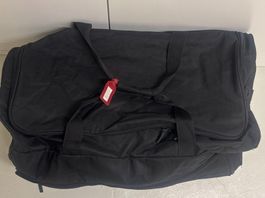 Reisetasche Schwarz, Ideal für Sommerferien, gross, leicht!